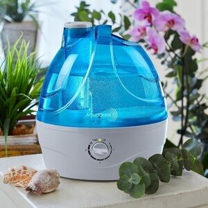 Brand New Cool Mist Humidifier 2.2L Water Tank Quiet Ultrasonic Auto Shut Off